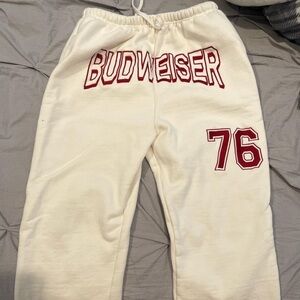 Pacsun Budweiser sweatpants